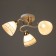 Askfeya chandelier 3he27 40W white-gold 48x48x24 cm Bayerlux
