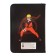 A4, naruto, universal notebook folder, lightning around, plastic, black