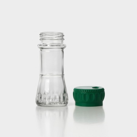 The steamed mill is three -position, 80 ml, green color-3