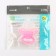 Nipple - orthodontic dummy, silicone, +0 months, with a cap, pink color