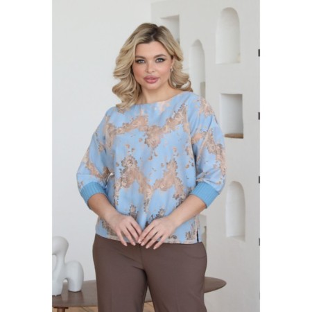 Female jumper, size 62, blue color-8