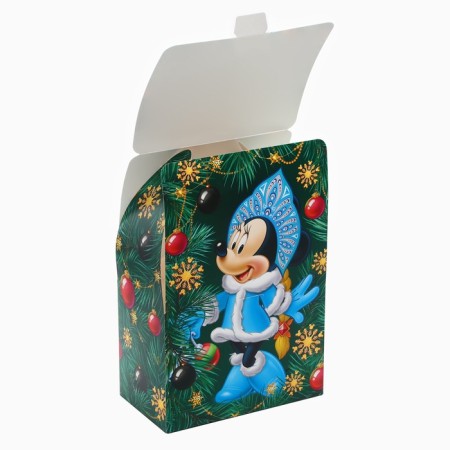 Folding box “Happy New Year! Mickey Mouse and his friends ”, New Year, size 16 × 20.6 × 9 cm.-3