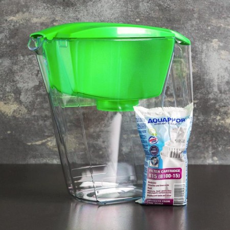 Aquaphor-line filter-kuvshin, 2.8 l, green color