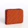 Baby wallet with a zipper, red color