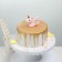 Topper for the Cake "Unicorn", 8.7 × 3.5 × 7 cm, pink color