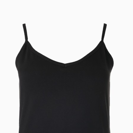 T -shirt female, black color, size 48-1