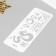 Plastic stencil "2024 Dragon" 10x25 cm