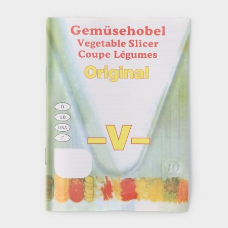 Vegetable engine - Shinkovka Dolyana "Smarti", 3 interchangeable nozzles, Pusher, White Color-10