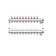 Collector Group STI, 1 "X3/4", 10 outputs, with consumables, stainless steel
