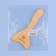 Guasha massage, large, 25.5 × 12 cm, wooden