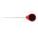Fishing rod winter balalaika, black color is red, HFB-43