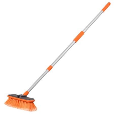 AIRLINE ShVABRA with a brush, 20 cm and telescopic handle 130-210 cm-2