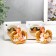 Souvenir Polystone "Angel with golden wings and heart" mix 4.6x5x3 cm