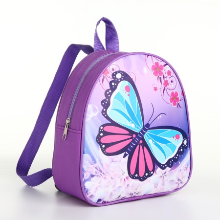 Baby backpack on lightning, "chosen", lilac color