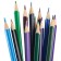 Color pencils, 24 colors, trihedral, spider-man