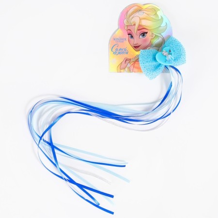 Hair hair clip, strand 40 cm, cold heart