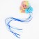 Hair hair clip, strand 40 cm, cold heart