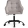 Computer chair Oisha plastic/velor, black/gray 56x63x80 cm