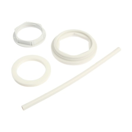 Reinforcement for flush tanks "Statla" - 2, with lateral eyeliner 1/2 ", single -circuit, chromium-2