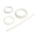 Reinforcement for flush tanks "Statla" - 2, with lateral eyeliner 1/2 ", single -circuit, chromium