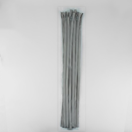 Lightning "Spiral", No. 4, non-proceeding, castle machine, 60 cm, light-gray color-2