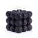 Figure candle "Babb cube", 6 cm, black