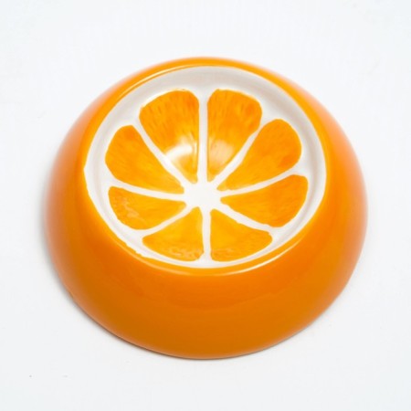 Ceramic bowl for rodents "Orange" 30 ml of 7.7 x 2.3 cm-1