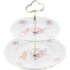 Bernadotte 2-tier everer 2-tier, Mayce-Bouquet decor