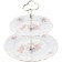 Bernadotte 2-tier everer 2-tier, Mayce-Bouquet decor