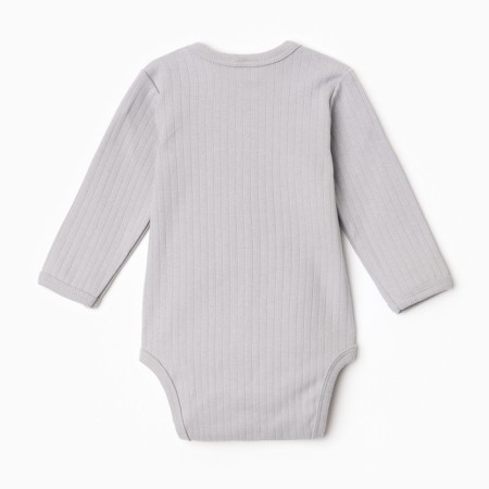 Body with a long sleeve, the color is gray, height 68 cm-4