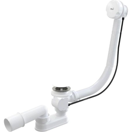 ALCAPLAST A51BM bath siphon, machine, set, white