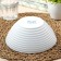Avvir CARVE salad bowl, 850 ml, d = 18 cm, glass ceramic, white color