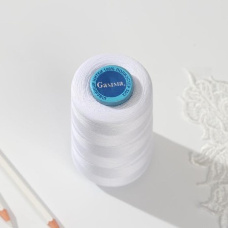 Threads 50/2, 4572 m, white color-2