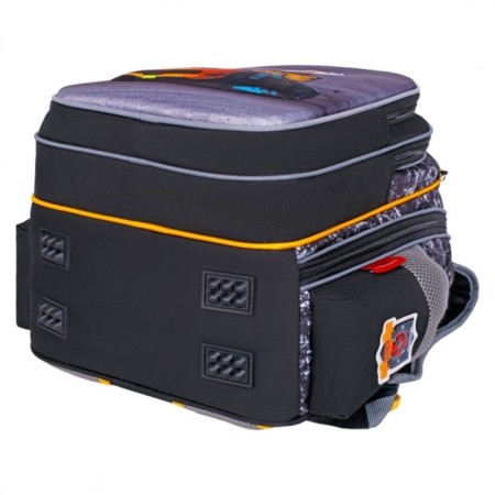 Frame backpack 39 x 29 x 17 cm, Across 410, filling: bag, pencil case, purple ACR22-410-2-6