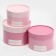 Set of hats 3 in 1, gift packaging, “delicate colors”, 16 x 10, 14 x 9, 13 x 8.5 cm