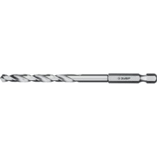 Bison drill, steel P6M5, hexagonal shank, 5 x 104 mm, class in