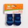 Noski non-slip "snowflakes", size S (2.5/3.5 * 6 cm), set 4 pcs, dark blue