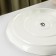Porcelain dinner lunch share "Milky Way", D = 25 cm, color gray color
