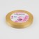 Satin tape, 10 mm × 23 ± 1 m, color golden-beige No. 186