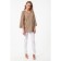 Female jumper, size 44, beige color