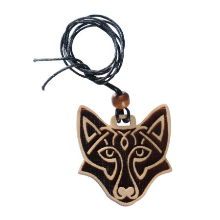 The amulet "Wolf Odin" cedar, protects from troubles