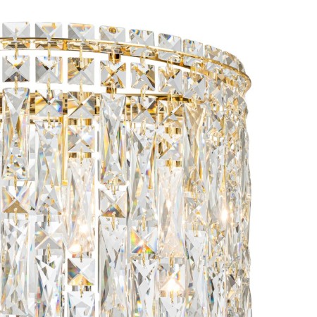 Suspended Indigo, 12041/10p Gold. 10x40W, E14, 1000x300x315/1115 mm-1