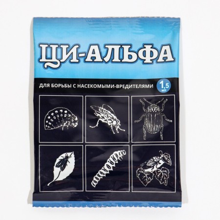 Means to combat insect-pests of "Qi-alpha", 1.5 ml