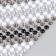 Rhound rhinestones d 6 mm, black