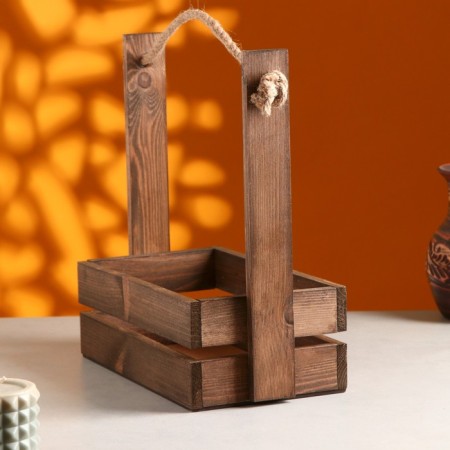Wooden Kashpo 28 × 15 × 30 cm "Arm", pen Kanat, Palander-1