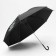 Umbrella female cane "If you read it, it rains", 8 knitting needles, d = 91 cm, black color