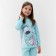 Pajamas for a girl, mint color, height 98 cm