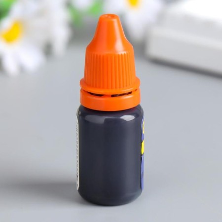 Pip-pigment for stamp pillows "blue" 10 ml 6.5x2 cm-2