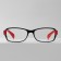 Ready glasses east 1320, red-black color, +1.75