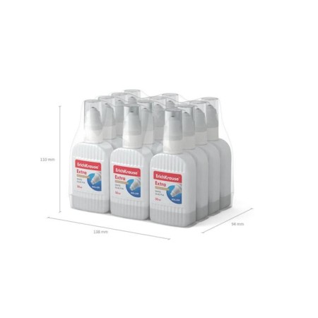 Clee-roller Erichkrause PVA, 50 ml, with a metal roller applique, suitable for paper, cardboard and fabric, frost-resistant-4